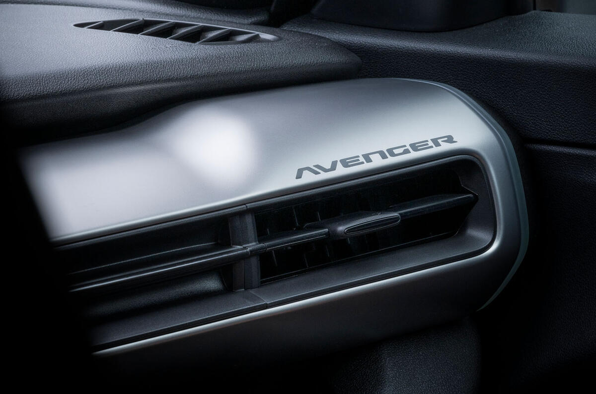 Jeep Avenger 4xe 2025 Review dash detail 31
